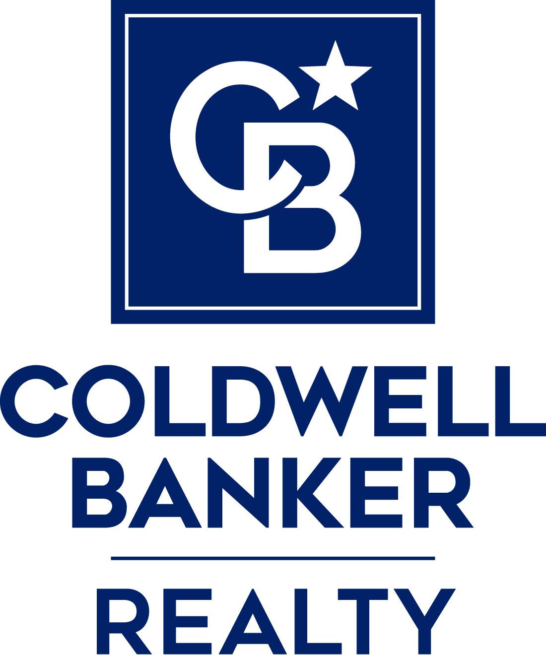 Coldwell Banker Blue Vertical Stacked